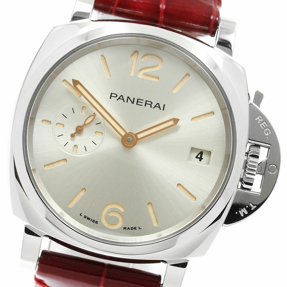 パネライ PANERAI PAM01248 ルミノール ドゥエ スモールセコンド デイト 自動巻き ボーイズ 美品 _965251【中古】