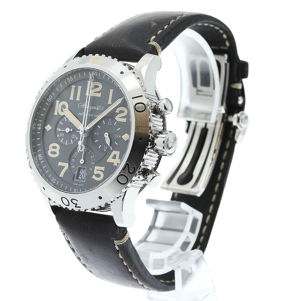 ベルト訳あり ブレゲ Breguet 3817 タイプXXI クロノグラフ デイト 自動巻き メンズ _965701 中古 closer01-10267746 CLOSER サンプル画像2