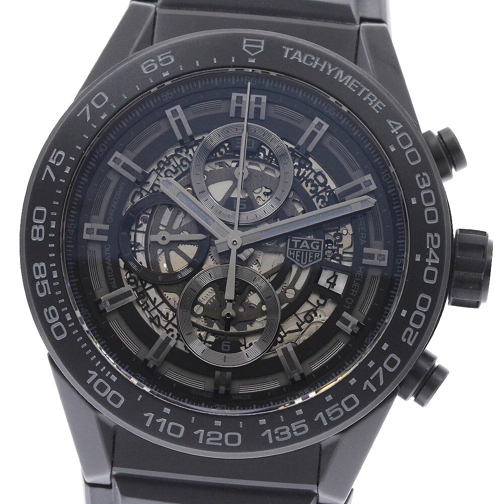 タグホイヤー TAG HEUER CAR2A91 カレラ キャリバー ホイヤー01 クロノグラフ 自動巻き メンズ 美品 箱・保証書付き_966296【中古】