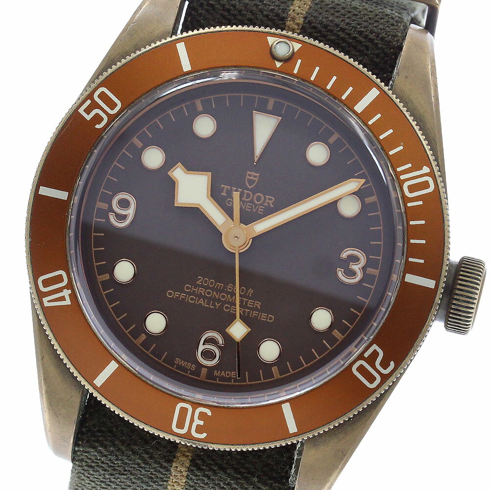 チュードル TUDOR 79250BM ヘリテージ ブラックベイ ブロンズ 自動巻き メンズ 保証書付き_966338【中古】