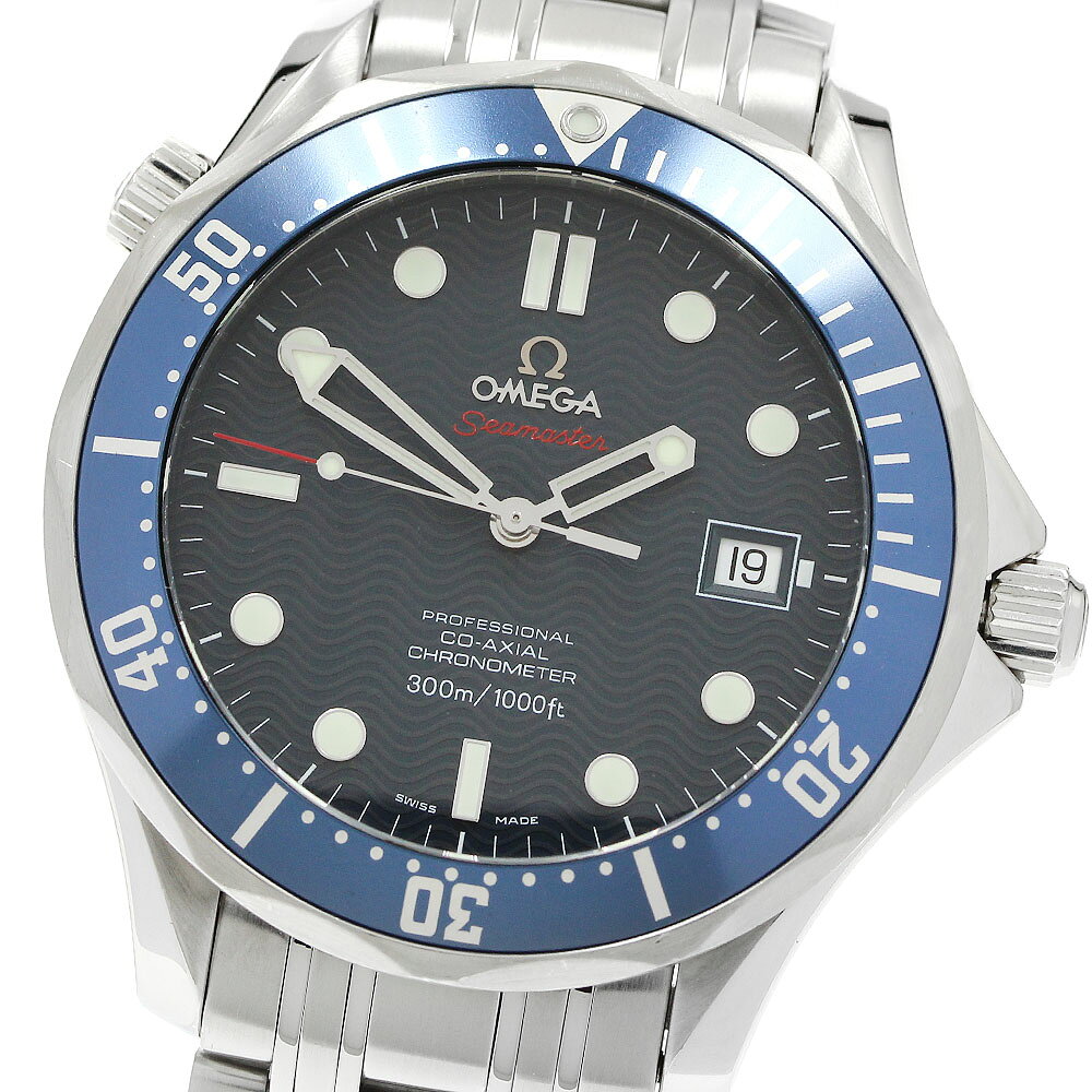 オメガ OMEGA 2220.80 シーマスター ダイバー 300M コーアクシャル デイト 自動巻 ...