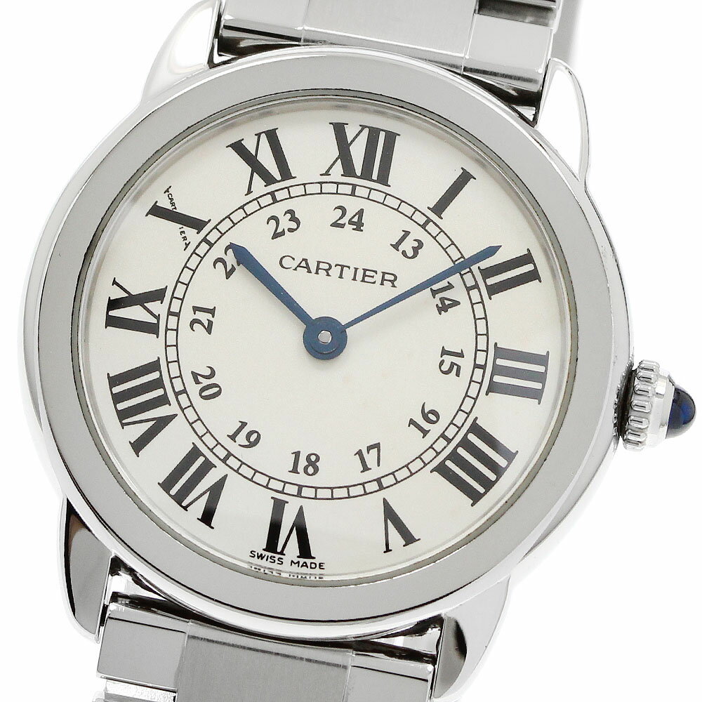 カルティエ CARTIER W6701004 ロンドソロSM クォーツ レディース _960813【 ...
