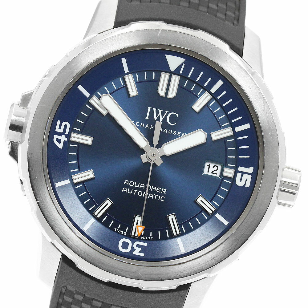 IWC IWC SCHAFFHAUSEN IW329005 アクアタイマー エクスペディション・ジャック＝イヴ・クストー デイト 自動巻き メンズ 保証書付き_965561【中古】