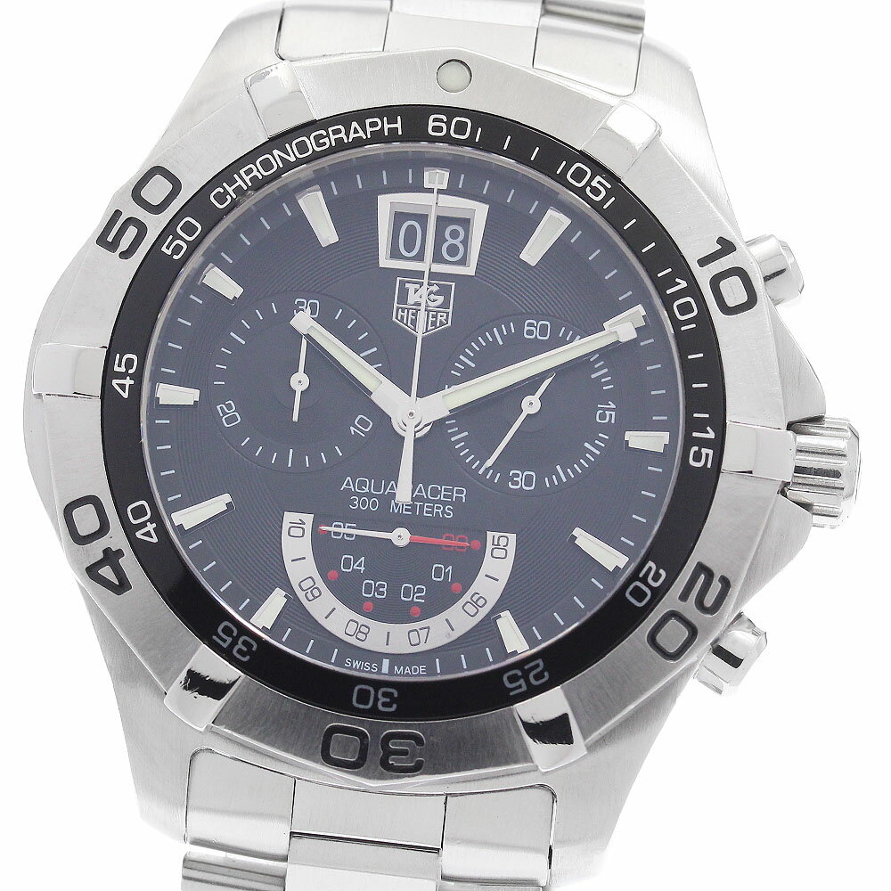 タグホイヤー TAG HEUER CAF101E.BA0821 アクアレーサー グランドデイト クロノグラフ クォーツ メンズ 良品 箱・保証書付き_961619 楽天市場】tag heuer アクアレーサー グランドデイト クロノグラフの通販