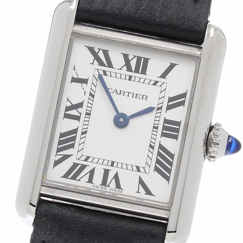 カルティエ CARTIER WSTA0110 タンクマスト SM クォーツ レディース 良品 保証書付き_966528【中古】