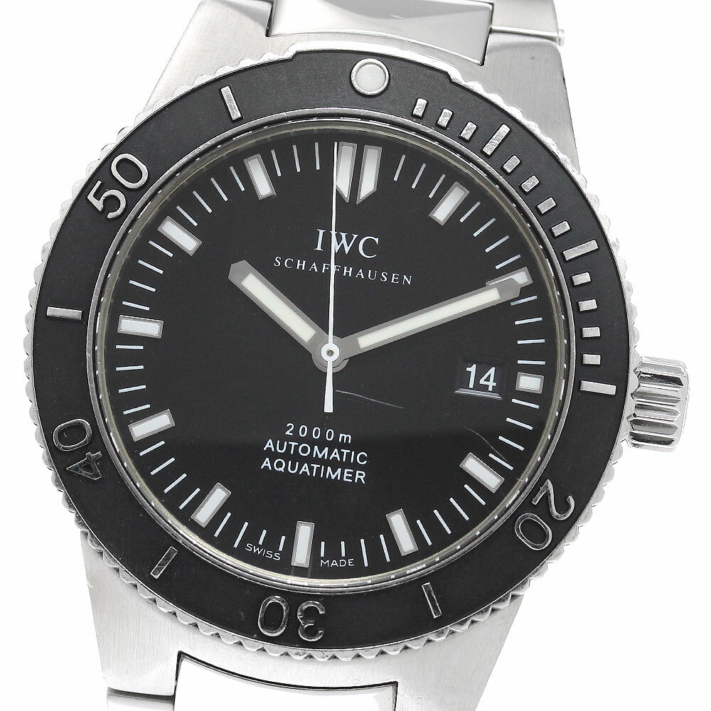 IWC IWC SCHAFFHAUSEN IW353602 GST アクアタイマー デイト 自動巻き メンズ _963129【中古】