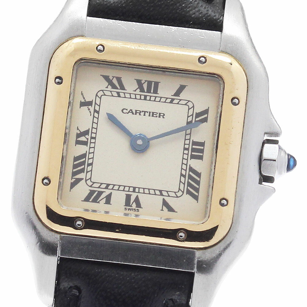 カルティエ CARTIER W25029B5 パンテールSM クォーツ レディース _965655【中古】