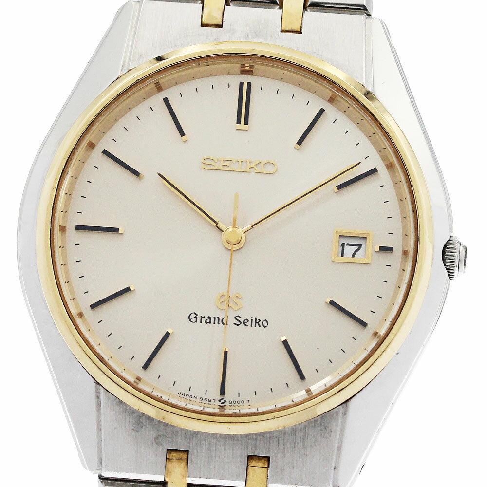 セイコー SEIKO SBGS004/9587-8000 グランドセイコー デイト クォーツ メンズ _960602【中古】