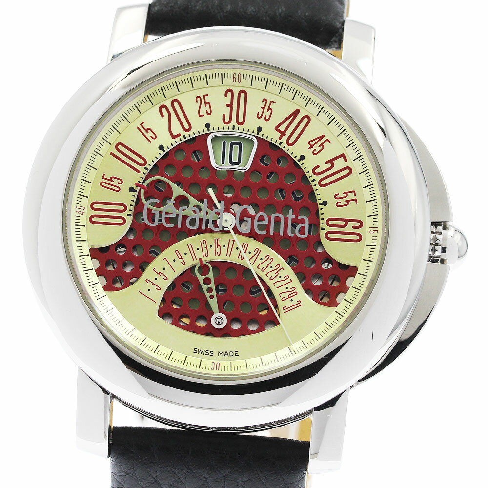 ジェラルドジェンタ Gerald Genta BSP.Y.10 アリーナ バイレトロ デイト 自動巻き メンズ 良品 _962501【中古】