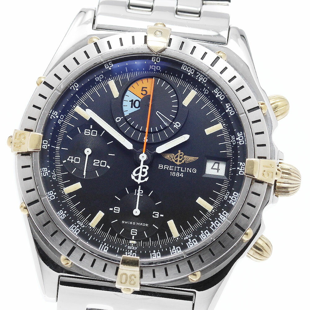 ブライトリング BREITLING B13048 クロノマット デイト 自動巻き メンズ _964089【中古】