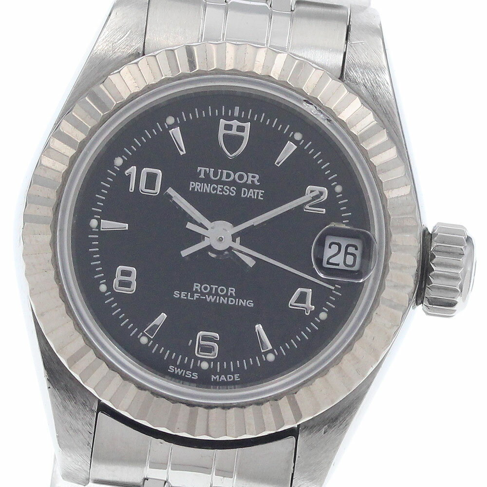 チュードル TUDOR 92514 プリンセスデイト WGベゼル 自動巻き レディース _95698 ...