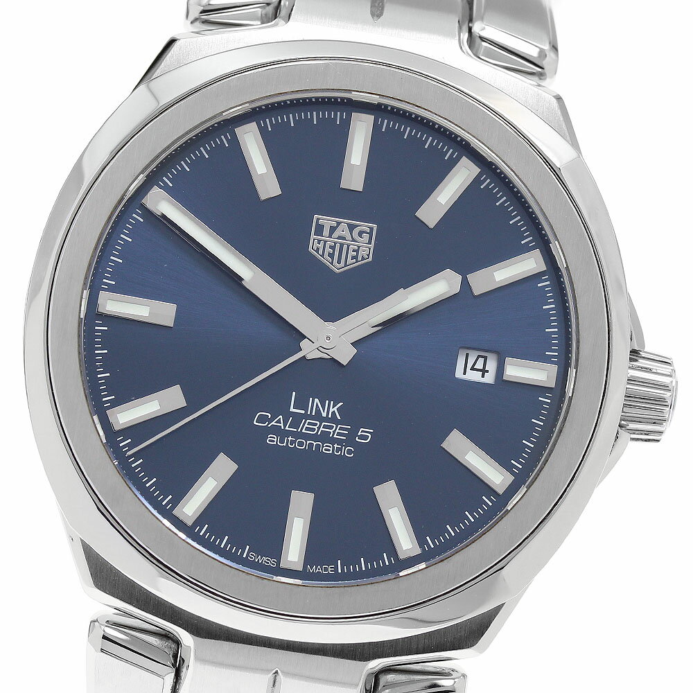 タグホイヤー TAG HEUER WBC2112.BA0603 リンク キャリバー5 自動巻き メンズ 良品 保証書付き_961284【中古】