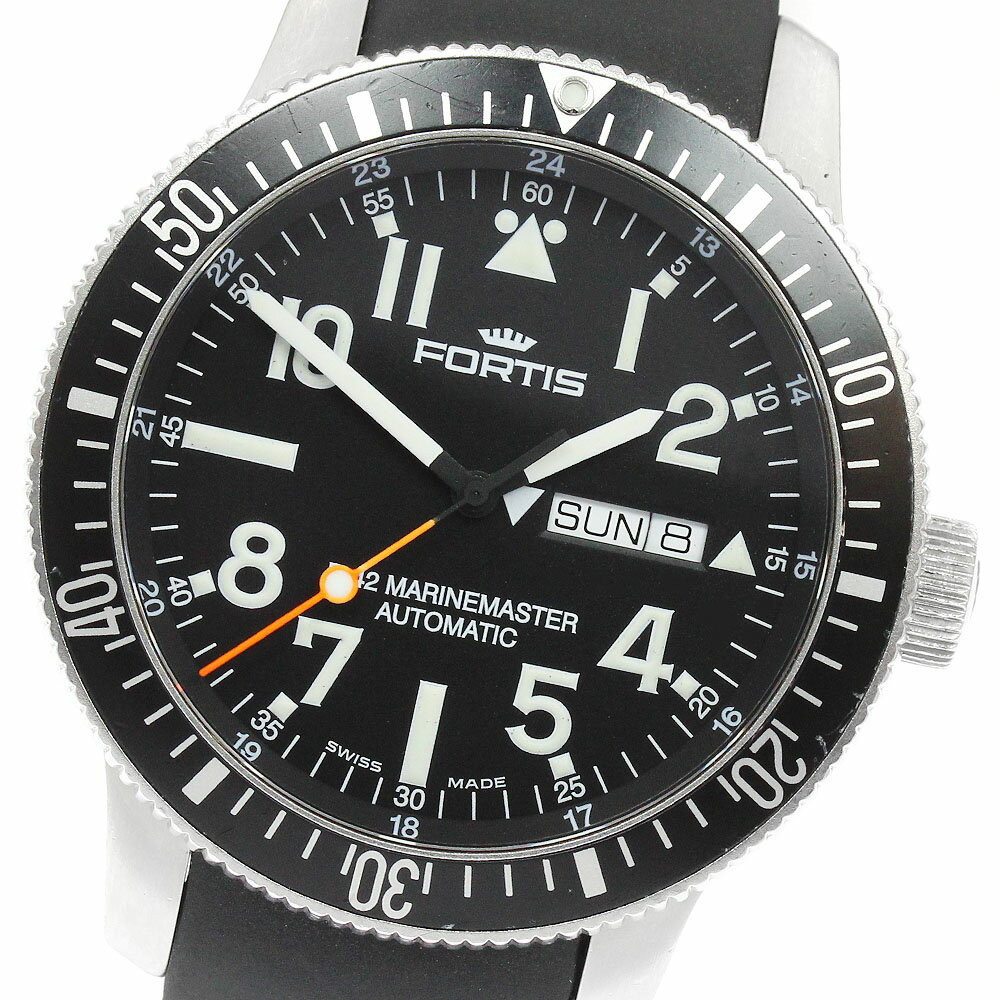 フォルティス FORTIS 647.10.158 B-42 マリンマスター コスモノート デイデイト 自動巻き メンズ _965488【中古】
