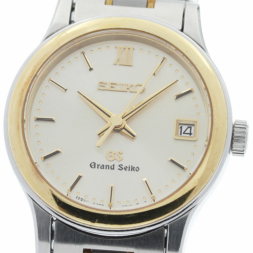 セイコー SEIKO STGF014/4J52-0010 グランドセイコー デイト YGコンビ クォーツ レディース _967508【中古】