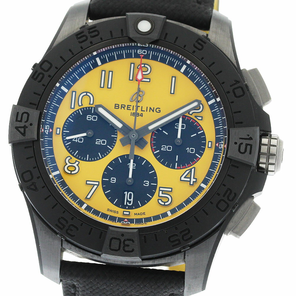 ブライトリング BREITLING SB0147 アベンジャー B01 クロノグラフ44 ナイトミッション 自動巻き メンズ 極美品 内箱・保証書付き_967737【中古】