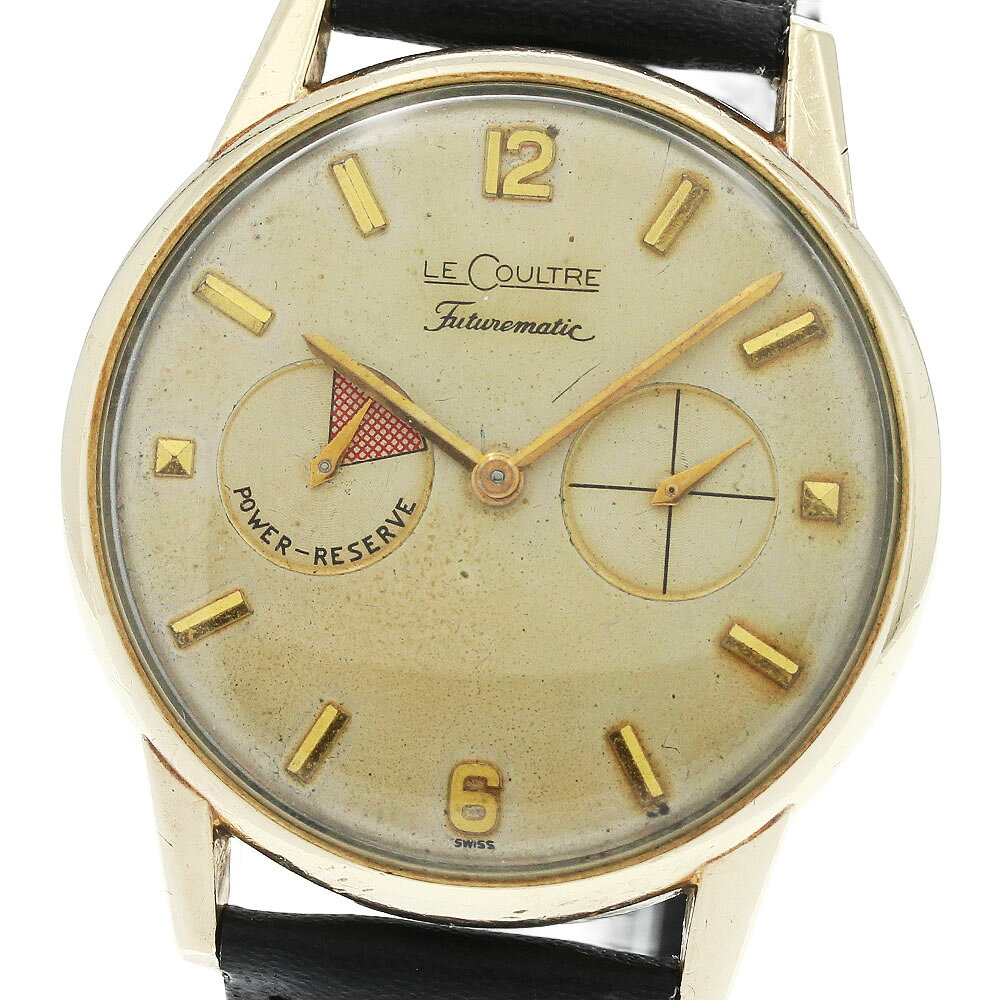 訳あり ジャガー・ルクルト JAEGER-LECOULTRE フューチャーマチック パワーリザーブ 自動巻き メンズ _959681【中古】