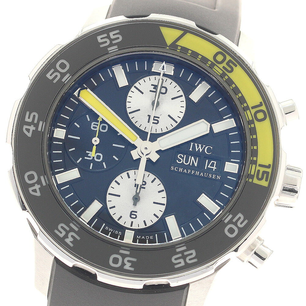 IWC IWC SCHAFFHAUSEN IW376702 アクアタイマー デイデイト クロノグラフ ...