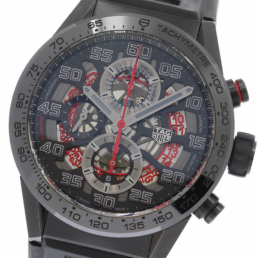 タグホイヤー TAG HEUER CAR201D カレラ キャリバーホイヤー01 クロノグラフ TOKYOエディション 限定100本 自動巻き メンズ 良品 _966334【中古】