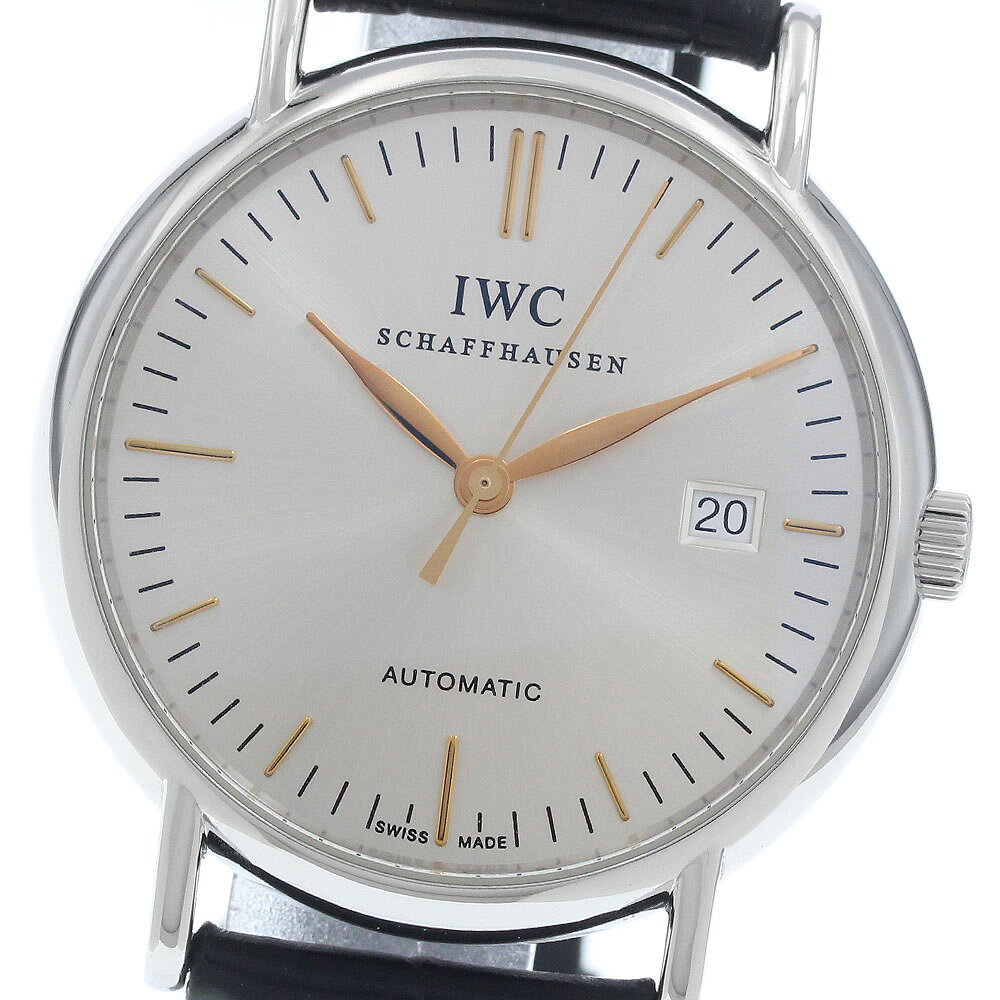 IWC IWC SCHAFFHAUSEN IW356307 ポートフィノ デイト 自動巻き メンズ  ...