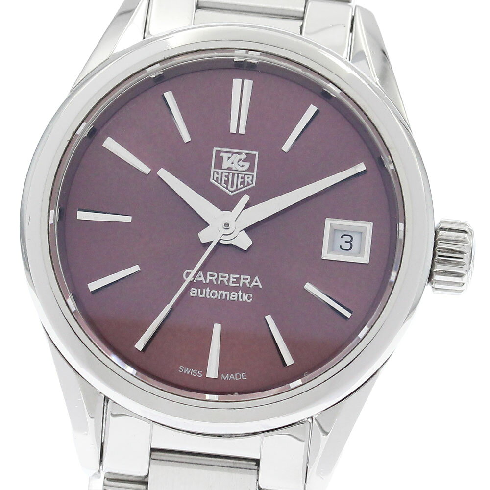 タグホイヤー TAG HEUER WAR2417-0 カレラ デイト 自動巻き レディース _960875【中古】