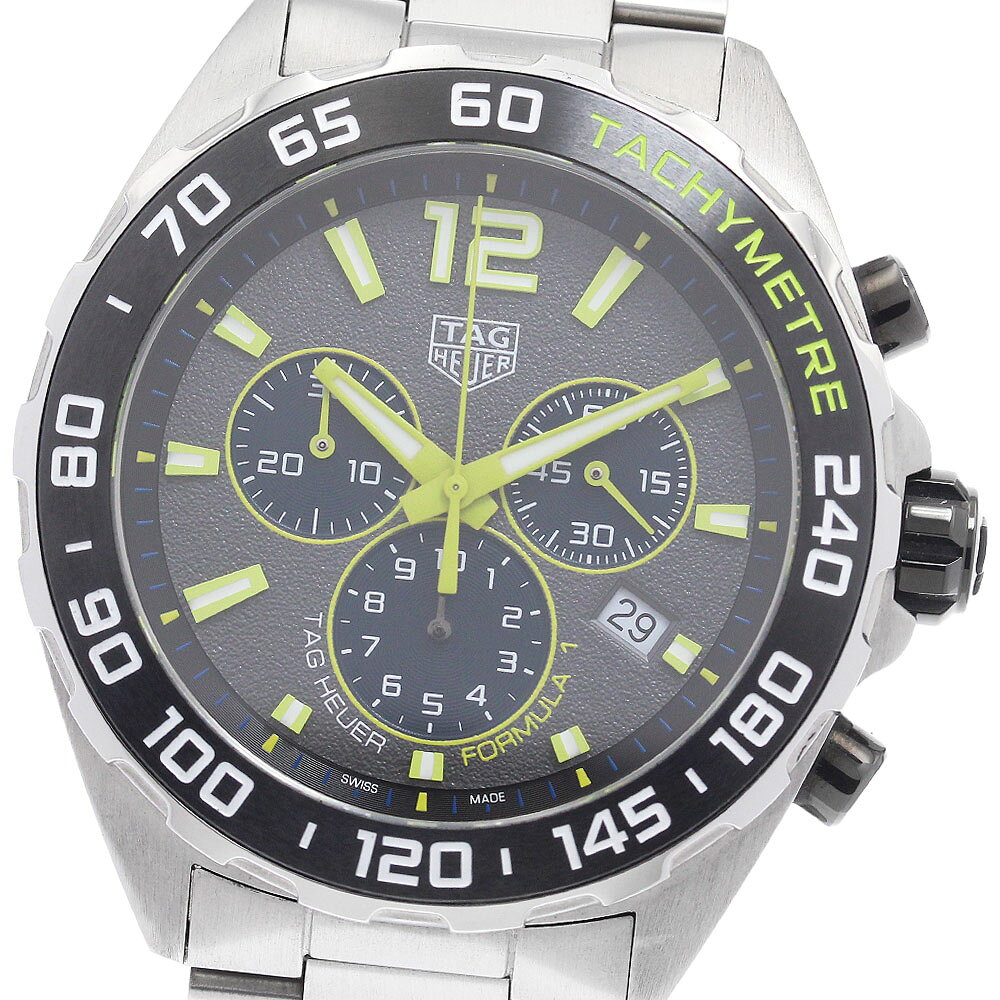 タグホイヤー TAG HEUER CAZ101AG.BA0842 フォーミュラ1 クロノグラフ クォーツ メンズ 良品 箱・保証書付き_961568【中古】