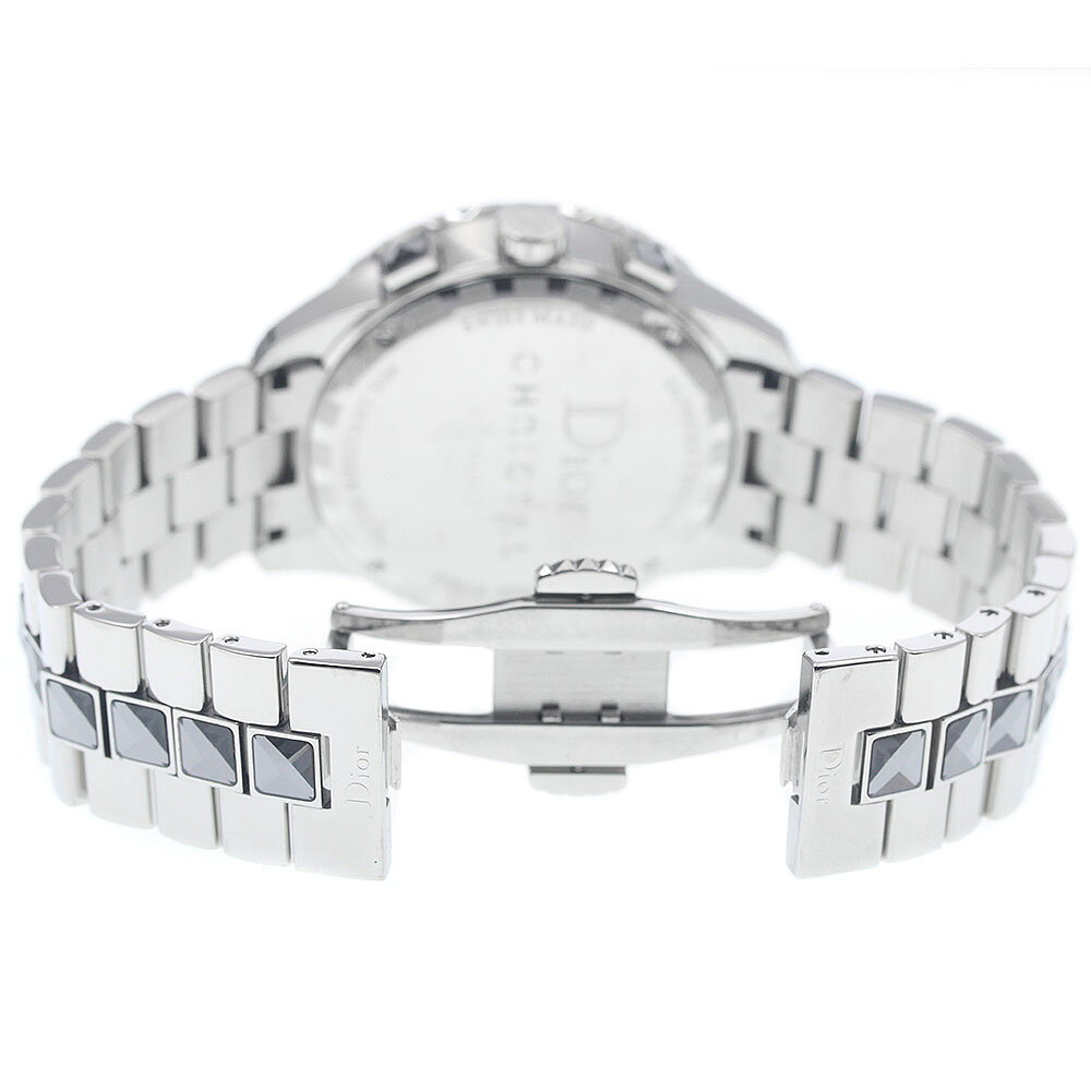 CLOSERのディオール Dior CD114312 クリスタル クロノグラフ クォーツ メンズ _963267【中古】｜アングル3