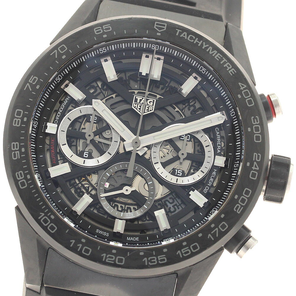 タグホイヤー TAG HEUER CBG2A91.FT6173 カレラ キャリバー ホイヤー02クロノグラフ 自動巻き メンズ 箱・保証書付き_965994【中古】