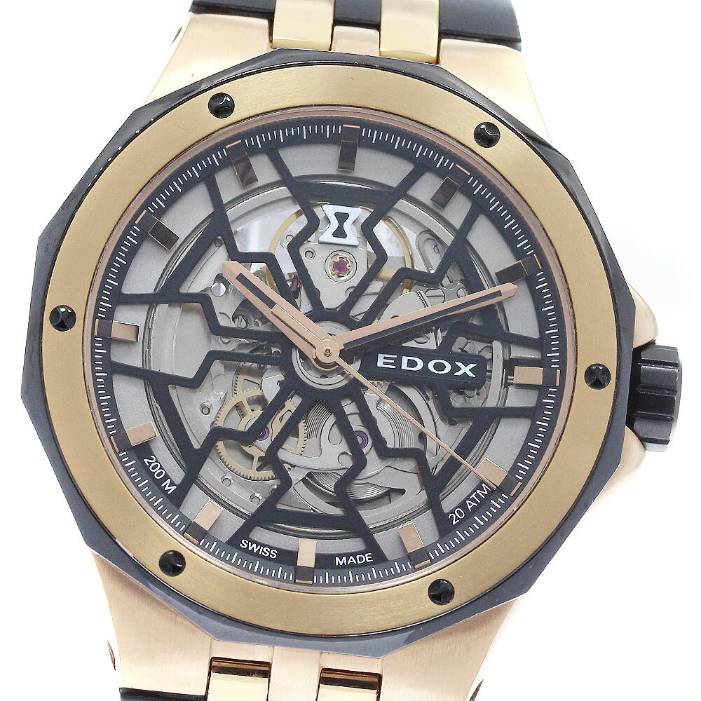 エドックス EDOX 85303-357RN-NRN デルフィン オリジナル メカノ 自動巻き メンズ _967726