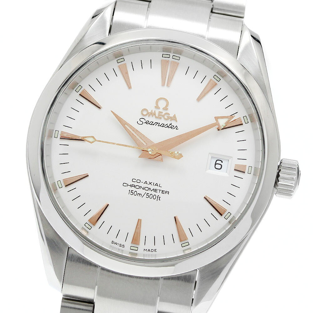 オメガ OMEGA 2503.34 シーマスター アクアテラ コーアクシャル デイト 自動巻き メンズ _967731【中古】