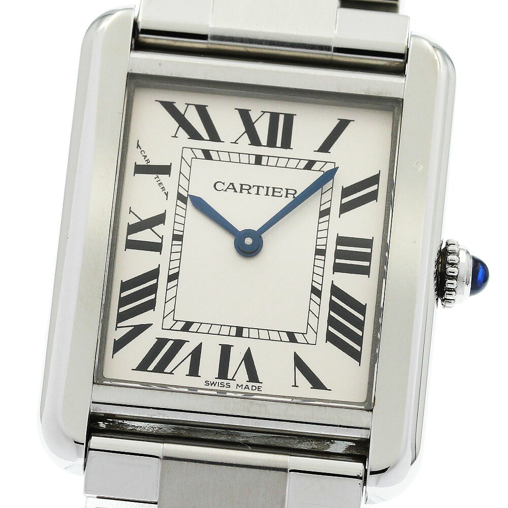 カルティエ CARTIER W5200013 タンクソロ SM クォーツ レディース 良品 _918 ...