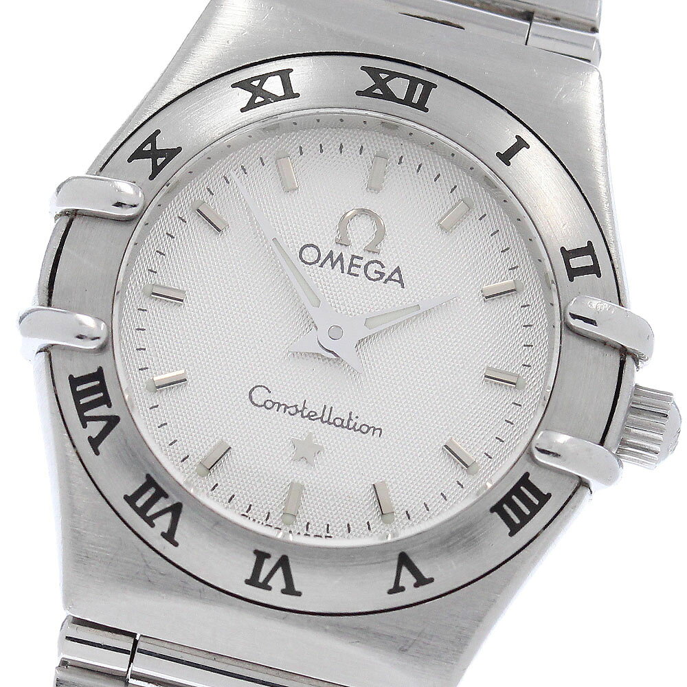 オメガ OMEGA 1562.30 コンステレーション ミニ クォーツ レディース 保証書付き_93 ...