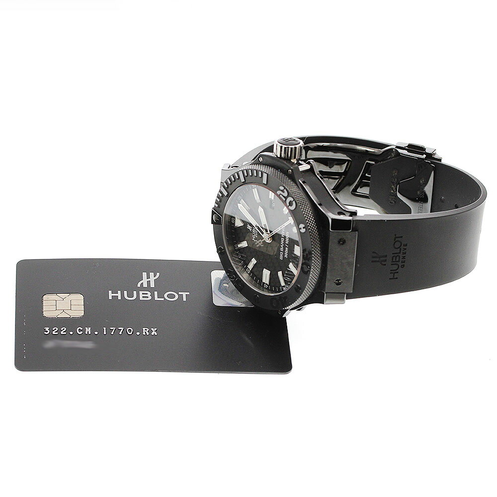 ウブロ HUBLOT 322.CM.1770.RX ビッグバン キング ブラックマジック デイト 自動巻き メンズ 美品 保証書 closer01-10268640 CLOSER サンプル画像2