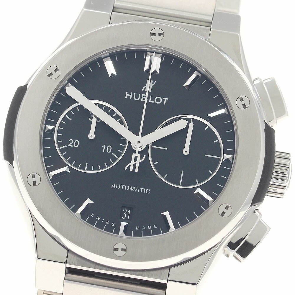 ウブロ HUBLOT 520.NX.1170.NX クラシック フュージョン クロノグラフ 自動巻き メンズ 美品 _965999【中古】