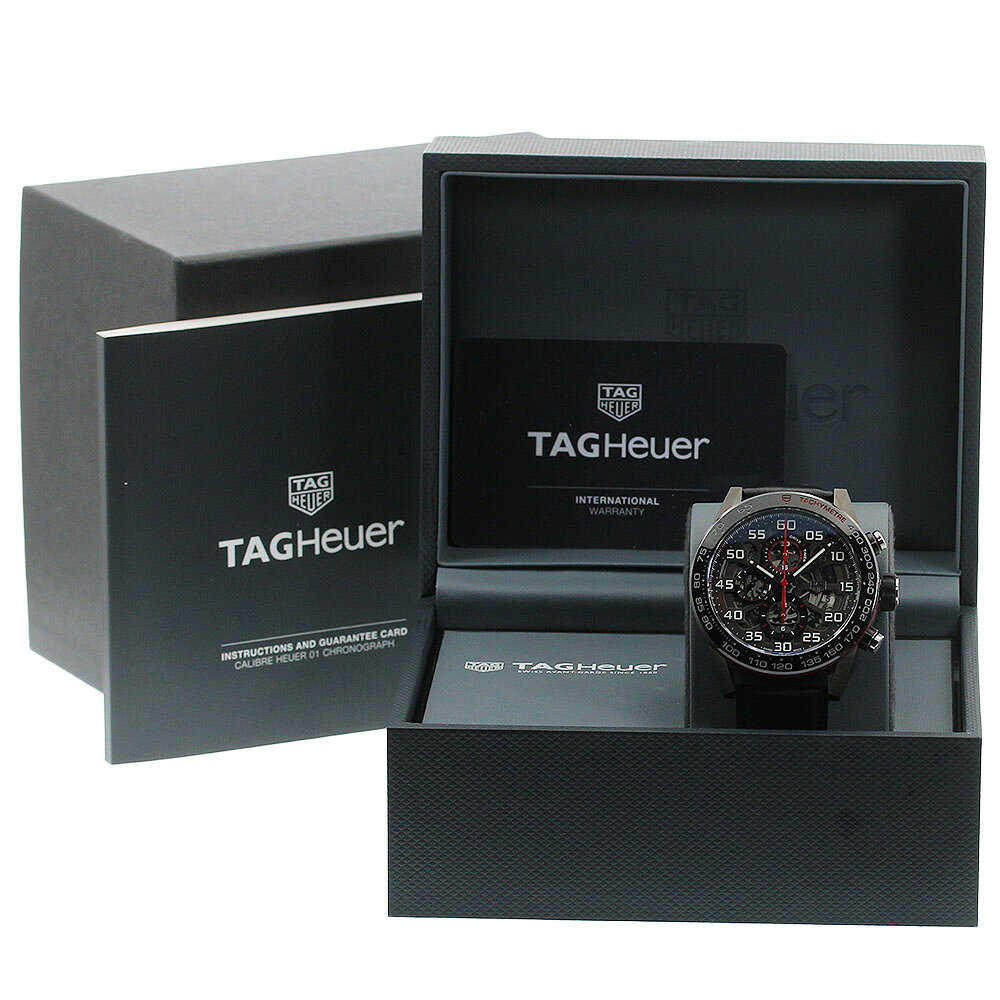 CLOSERのタグホイヤー TAG HEUER CAR2A1H.FT6101 カレラ デイト クロノグラフ 自動巻き メンズ 良品 箱・保証書付き_967365【中古】｜アングル2