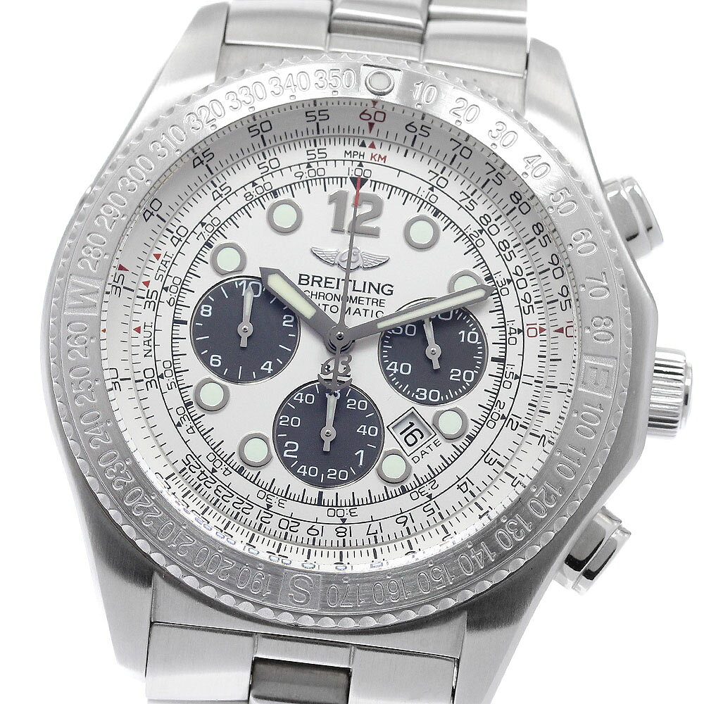ブライトリング BREITLING A42362 B-2 プロフェッショナル デイト クロノグラフ 自動巻き メンズ 美品 _967557【中古】