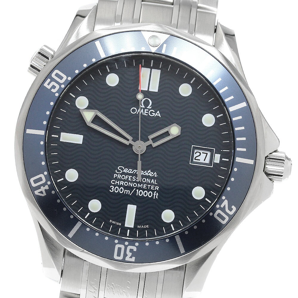 オメガ OMEGA 2531.80 シーマスター300 デイト 自動巻き メンズ _955049【中古】