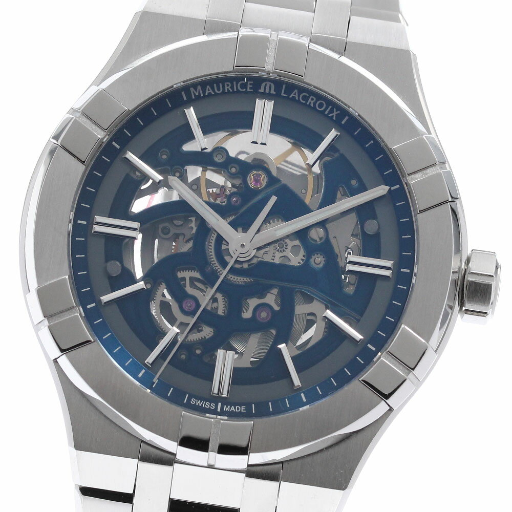 モーリスラクロア MAURICE LACROIX AI6008-SS002-031-1 アイコン オートマティック 自動巻き メンズ 良品 箱・保証書付き_967692【中古】