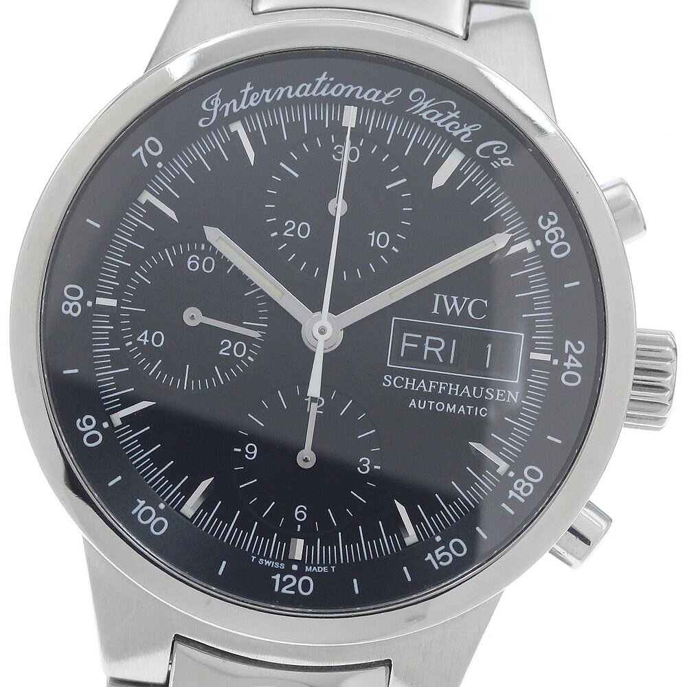 IWC IWC SCHAFFHAUSEN IW370708 GST クロノグラフ デイデイト 自動巻き メンズ 良品 _967909【中古】