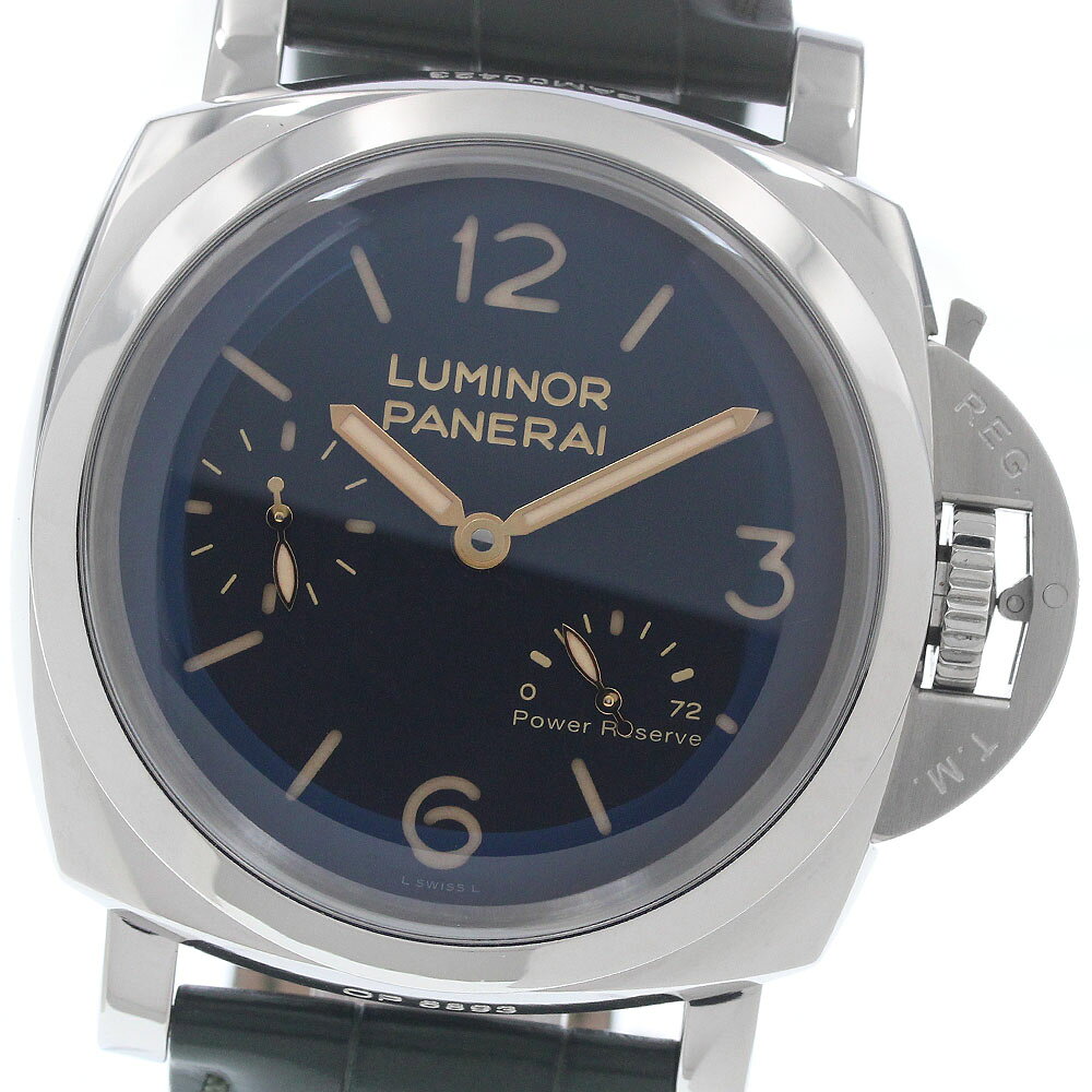 パネライ PANERAI PAM00423 ルミノール 1950 3DAYS パワーリザーブ 手巻き メンズ 良品 _967921【中古】