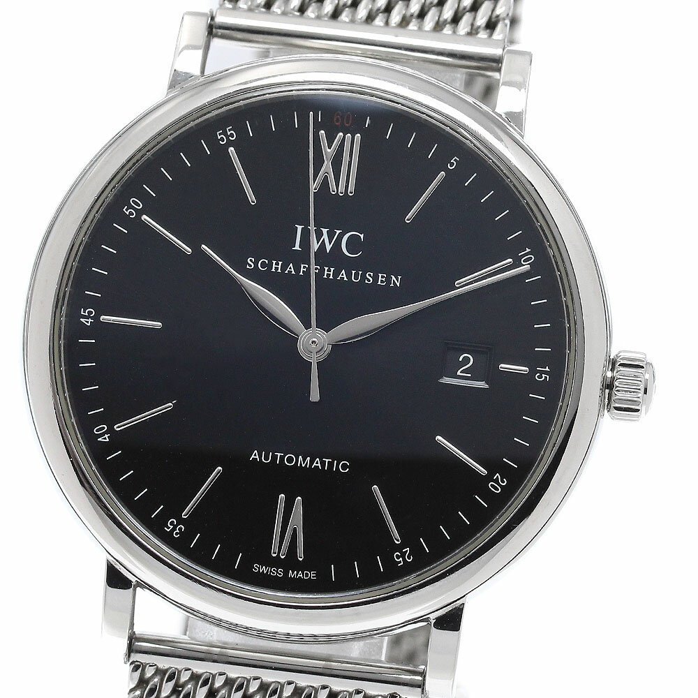 IWC SCHAFFHAUSEN IW356506 ポートフィノ デイト 自動巻き メンズ 良品 _ ...