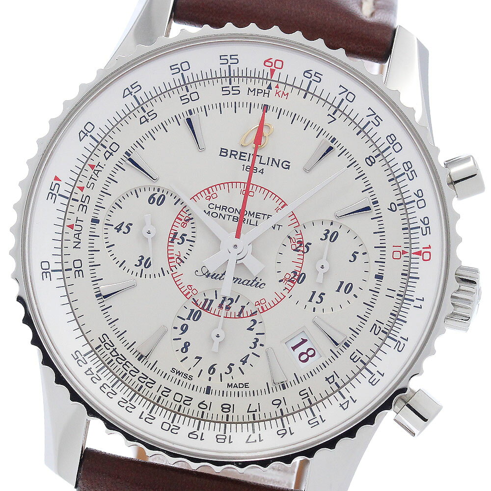 ブライトリング BREITLING AB0131 ナビタイマー モンブリラン 01 リミテッド 2000本限定 自動巻き メンズ 保証書付き_968593【中古】