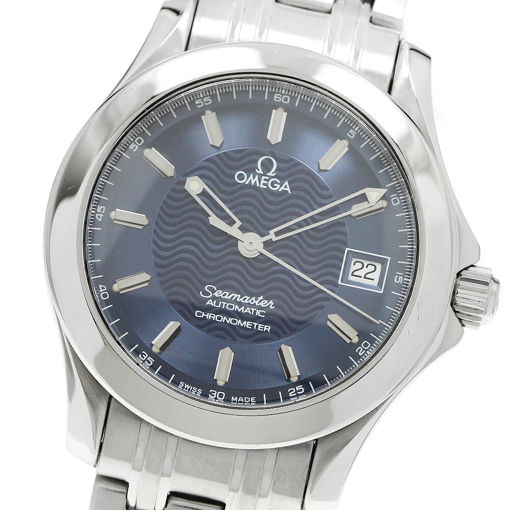 オメガ OMEGA 2501.89 シーマスター 120 ジャックマイヨール20周年 デイト 自動巻き メンズ _933962【中古】