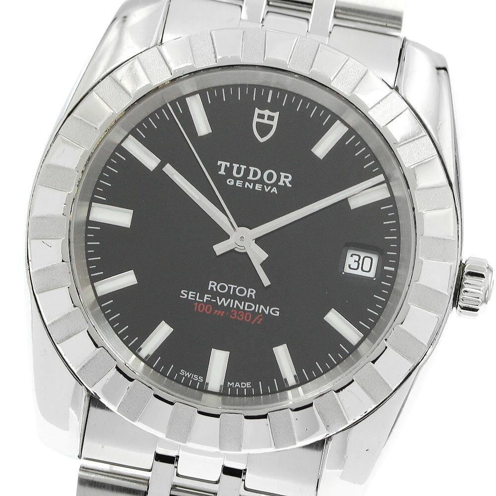 チュードル TUDOR 21010 クラシック デイト 自動巻き メンズ 保証書付き_951877【 ...