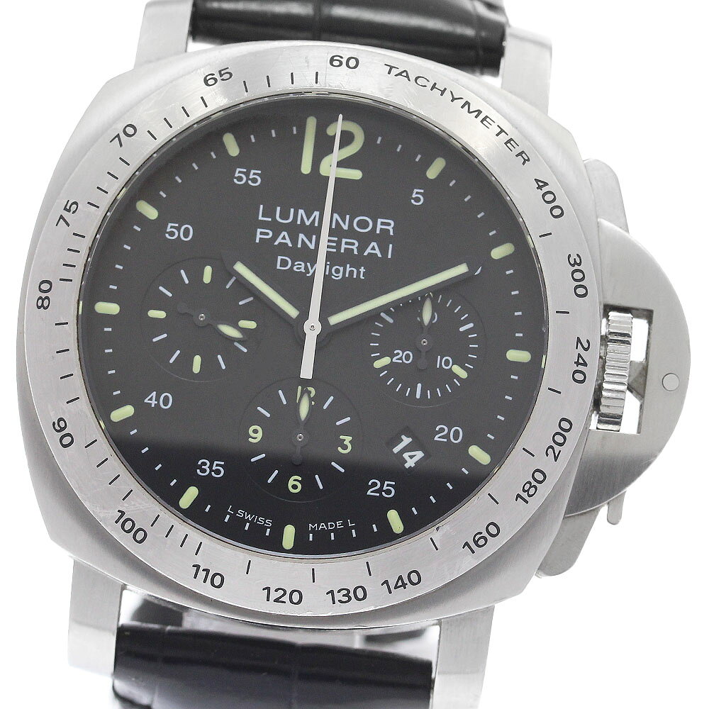 パネライ PANERAI PAM00250 ルミノール デイライト クロノグラフ 自動巻き メンズ  ...