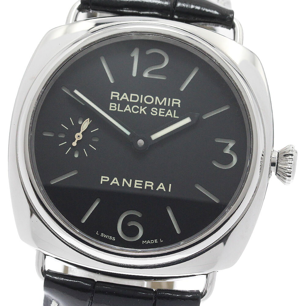 パネライ PANERAI PAM00183 ラジオミール ブラックシール スモールセコンド 手巻き  ...
