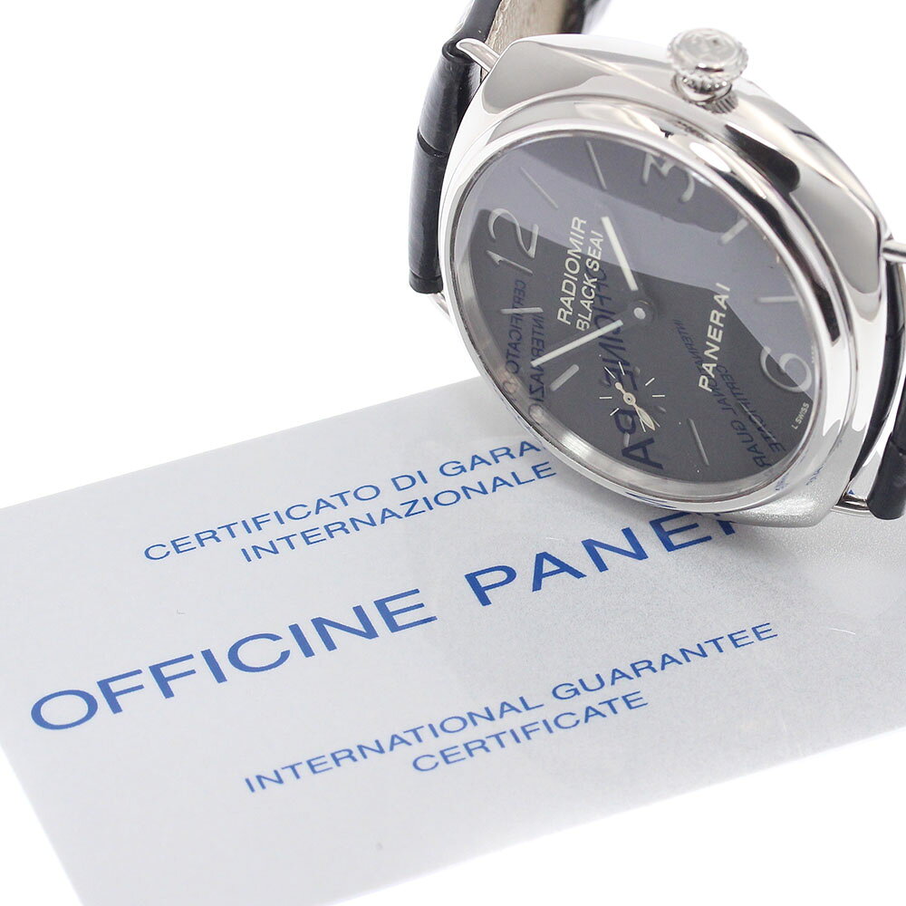 パネライ PANERAI PAM00183 ラジオミール ブラックシール スモールセコンド 手巻き メンズ 良品 保証書付き_9 closer01-10268864 CLOSER サンプル画像2