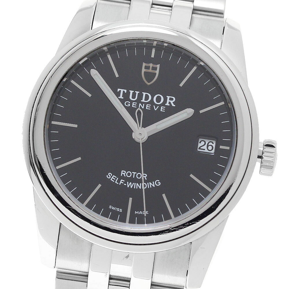 チュードル TUDOR 55000 グラマー デイト 自動巻き メンズ 保証書付き_957908【中古】