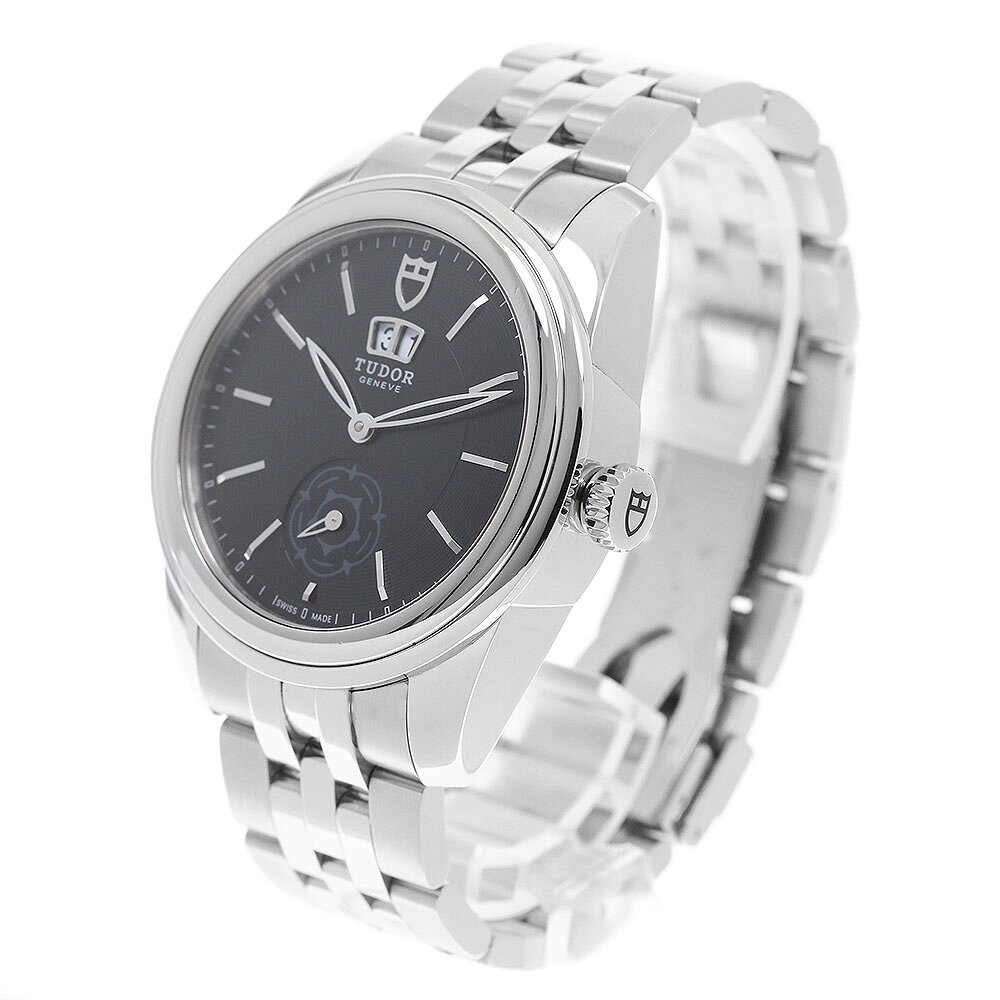CLOSERのチュードル TUDOR 57000 グラマー ダブルデイト 自動巻き メンズ 良品 保証書付き_957913【中古】｜アングル3
