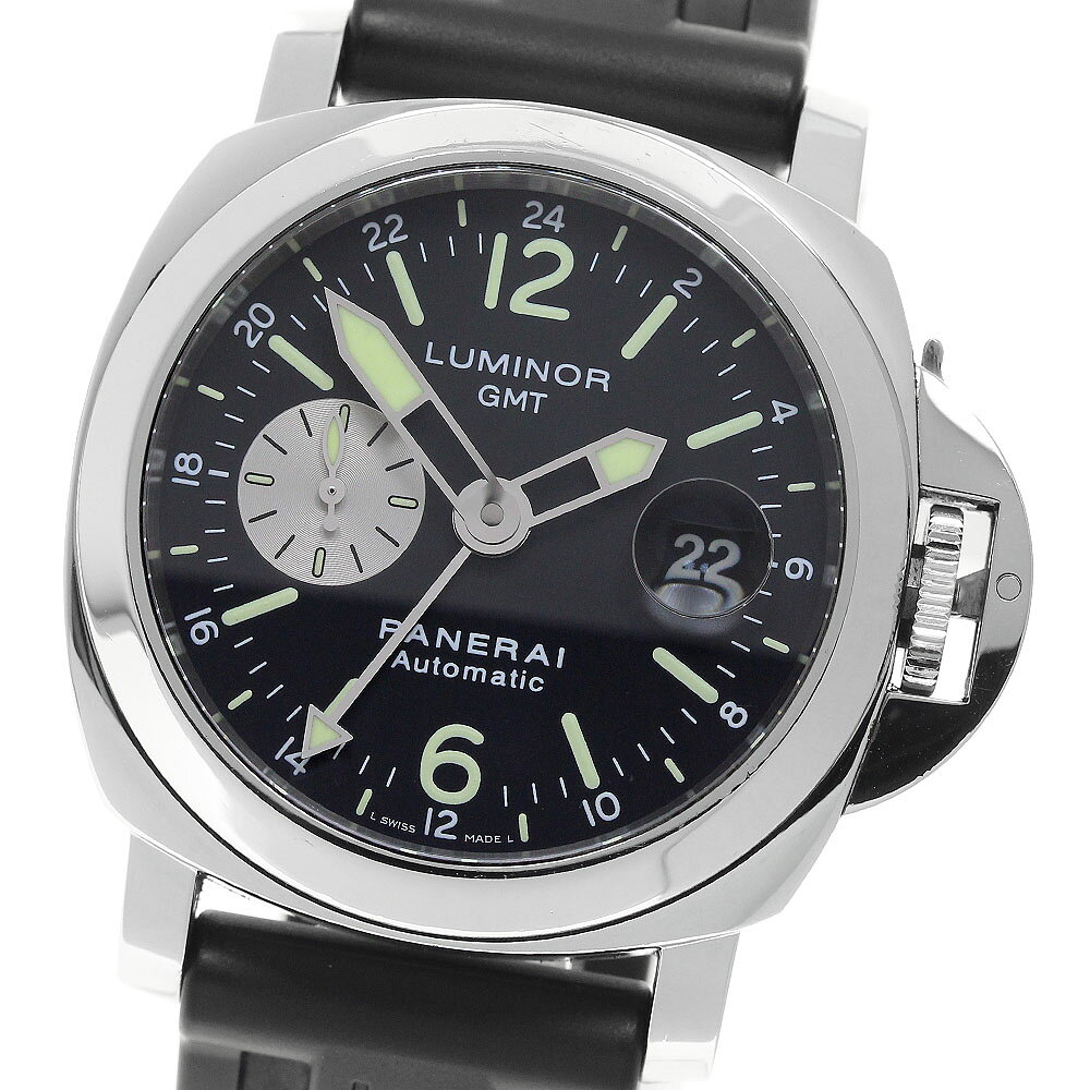 パネライ PANERAI PAM00088 ルミノール GMT デイト スモールセコンド 自動巻き  ...