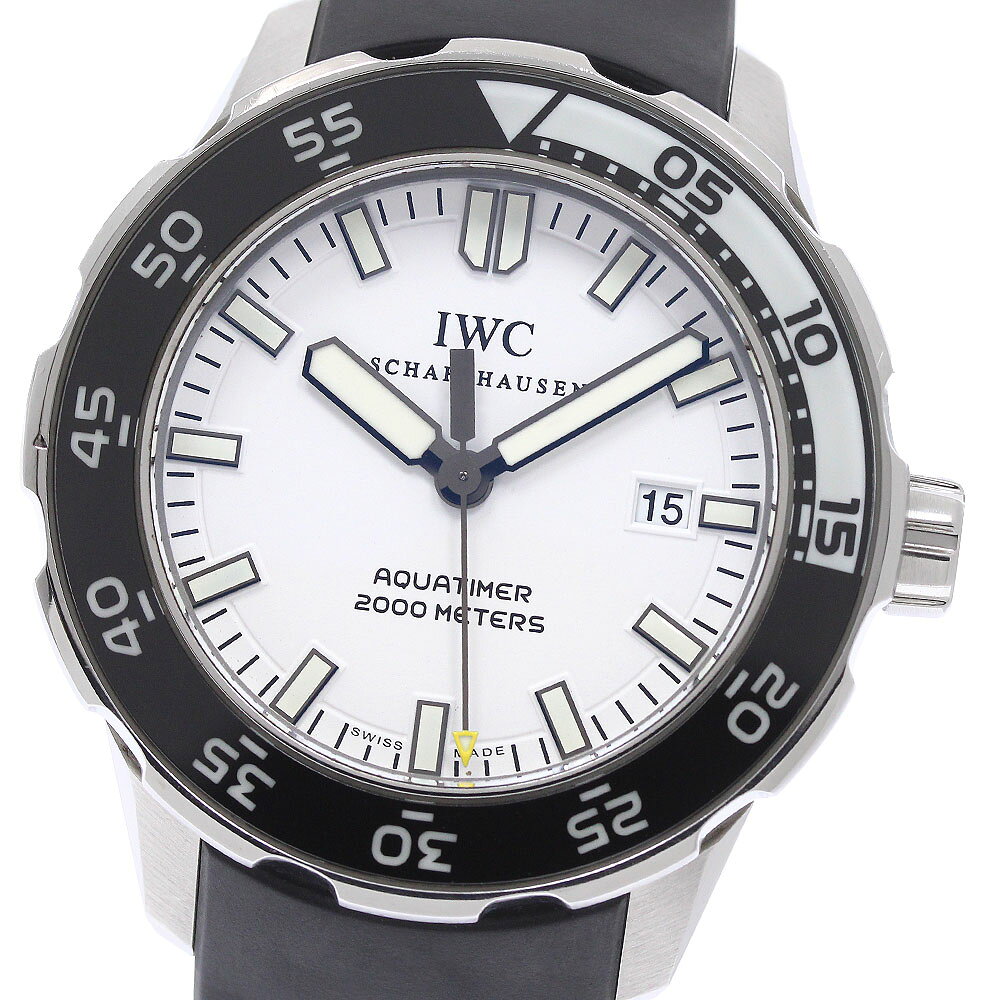IWC IWC SCHAFFHAUSEN IW356806 アクアタイマー 2000 デイト 自動巻 ...